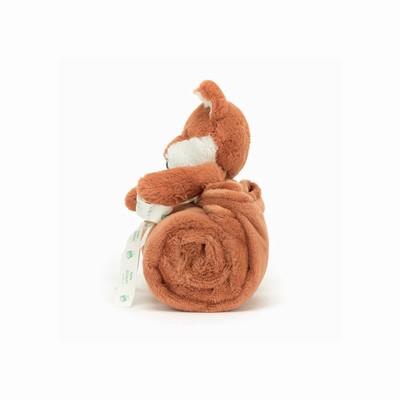 Jellycat Bashful Fox Cub Blankets Australia | 127538ZLK